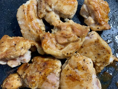 鶏肉のわさび醤油焼き